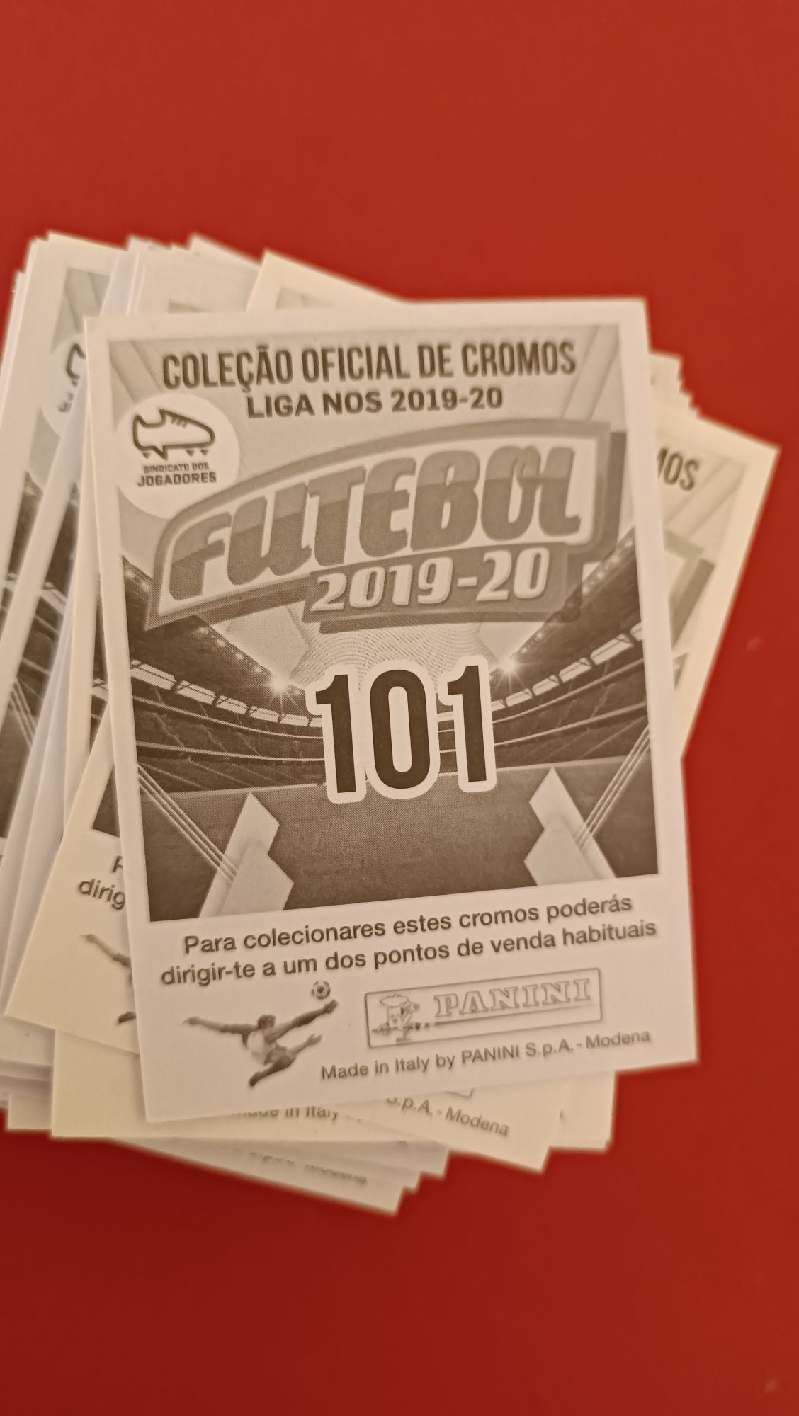 panini 120 cromos liga portuguesa 2019-20