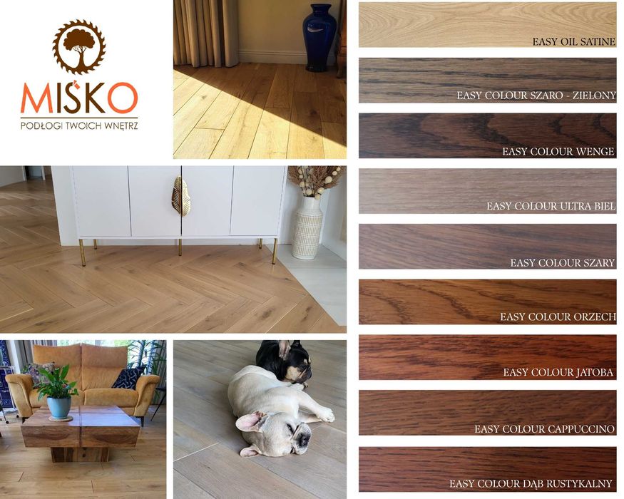 Deska podłogowa trójwarstwowa, klasa RUSTIC szer.18 cm gr. 15mm