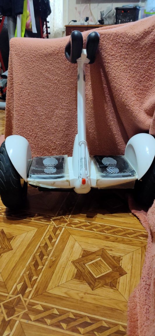 Гироскутер з коленным штурвалом Ninebot mini Белый 36v