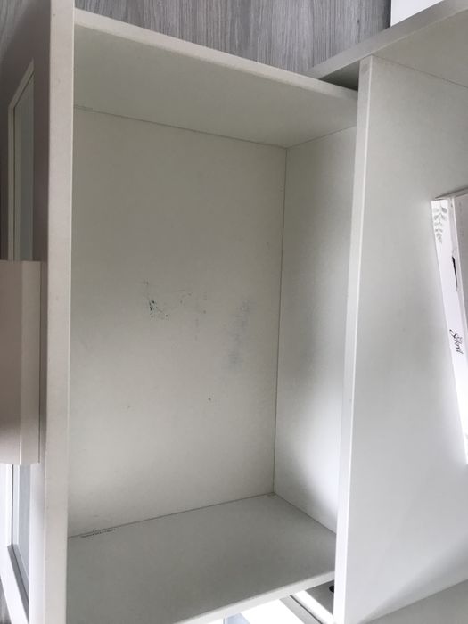 Komoda Szafka RTV na Telewizor do Salonu Biała z Szufladami