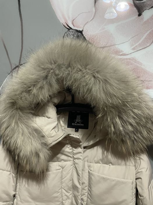 Зимова куртка натуральне хутро М