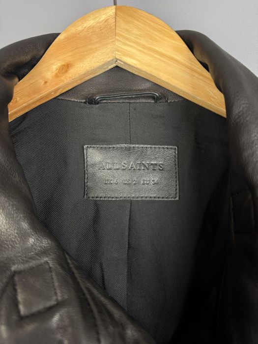 Жіноча косуха allsaints шкірянка кожанка олсаінтс xs-s