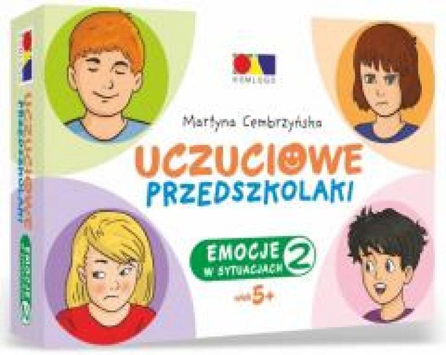 Uczuciowe przedszkolaki. Emocje w sytuacjach cz.2 KOMLOGO Martyna