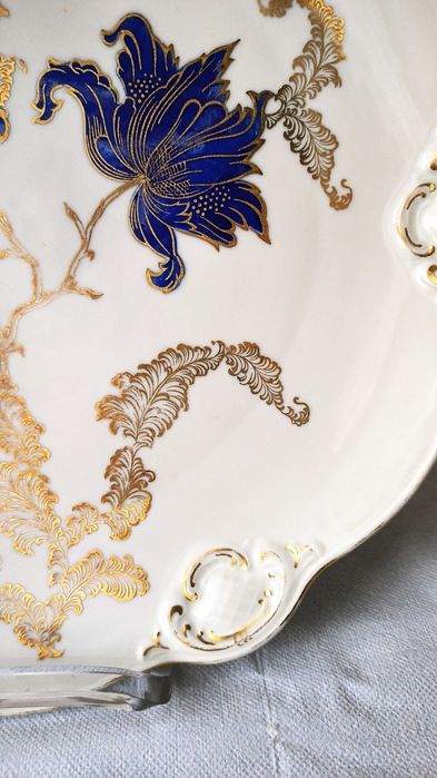 Большое фарфоровое блюдо Германия