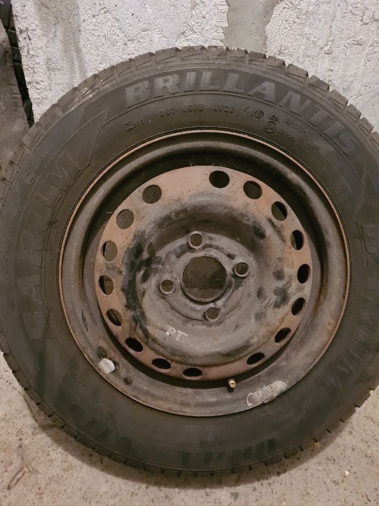 4 x Felgi stalowe Daewoo Lanos 13