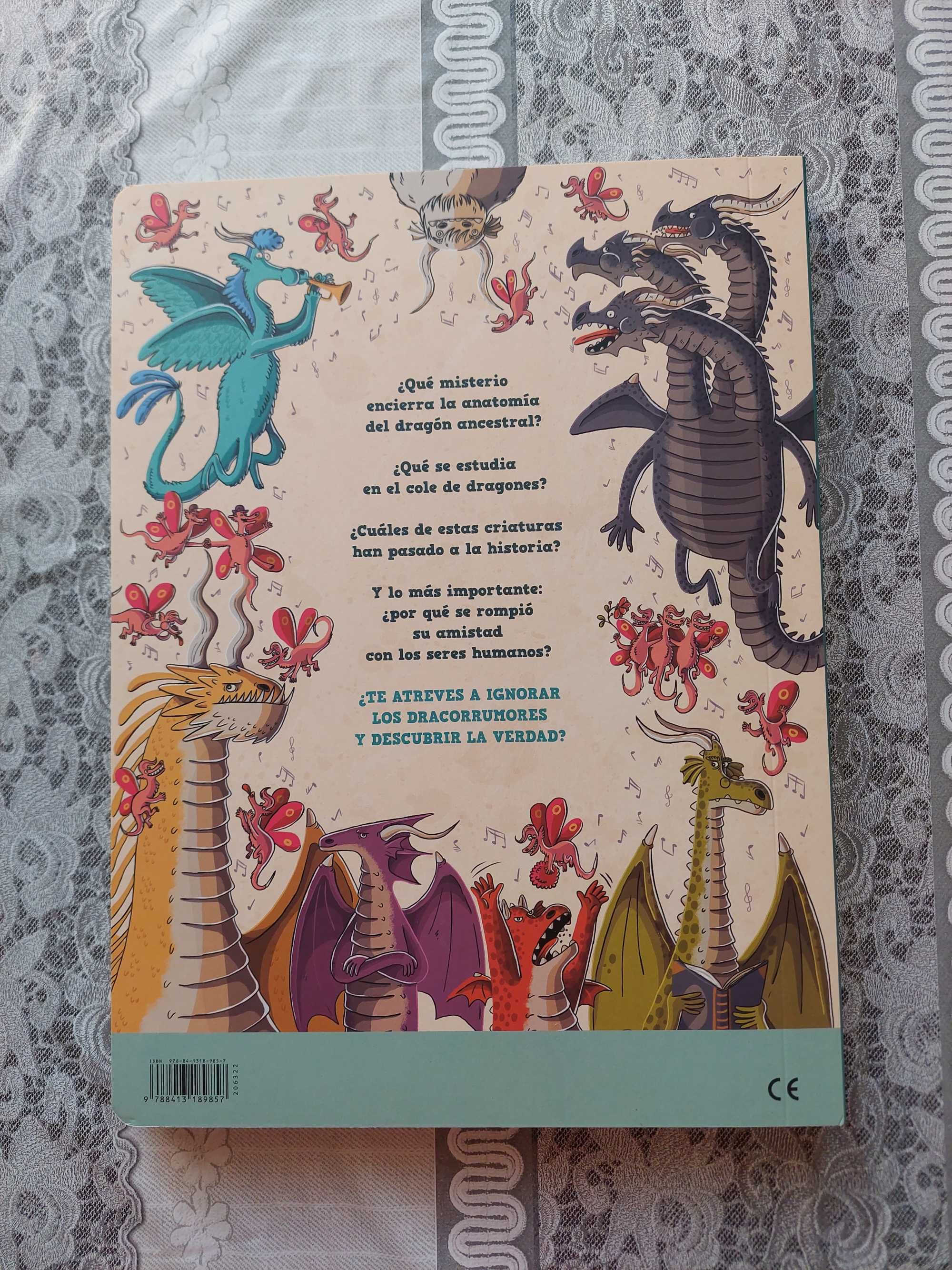 EL MUNDO SECRETO DE LOS DRAGONES - książka dla dzieci.