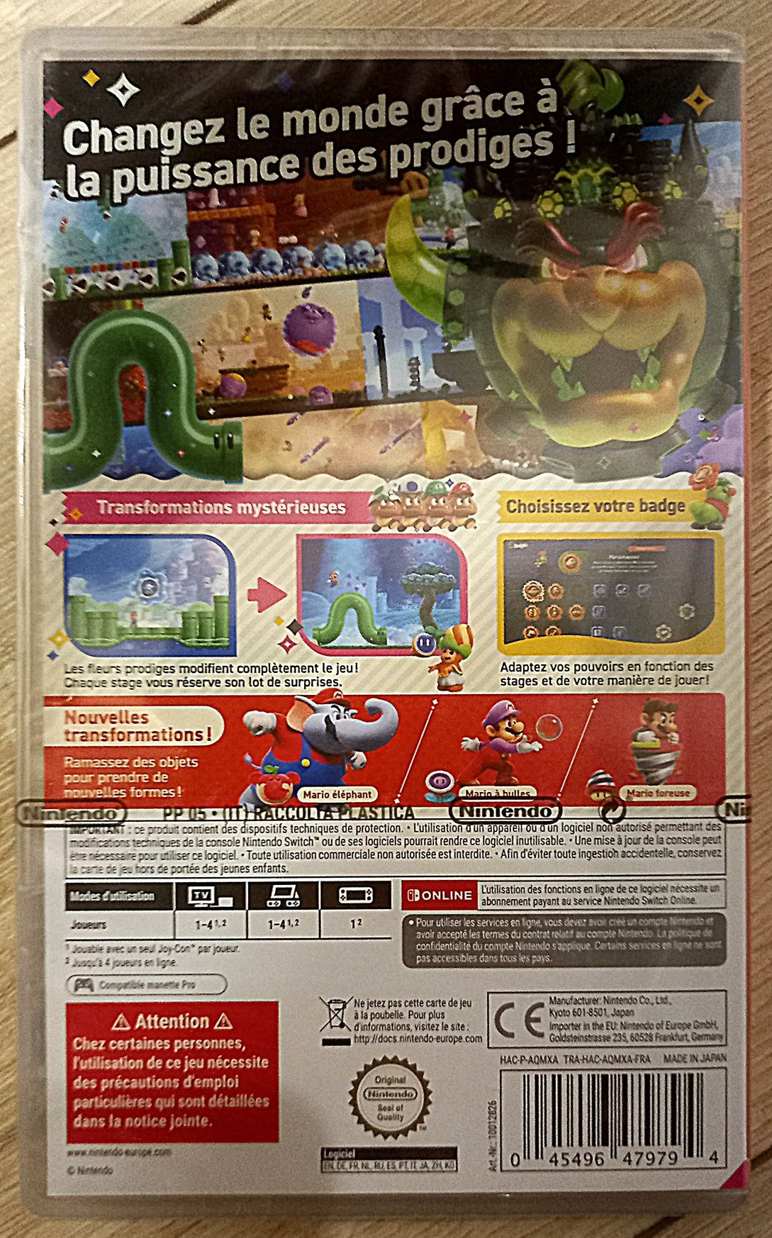Super Mario Bros Wonder Nintendo Switch /nowa w folii! s. Chorzów