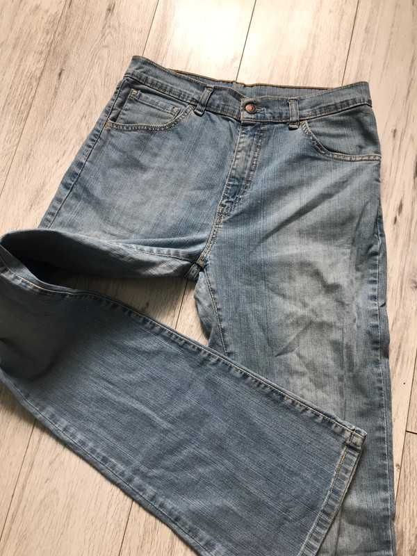 Levi's flare vintage wysoki stan dźinsy jeansy dzwony szerokie damskie