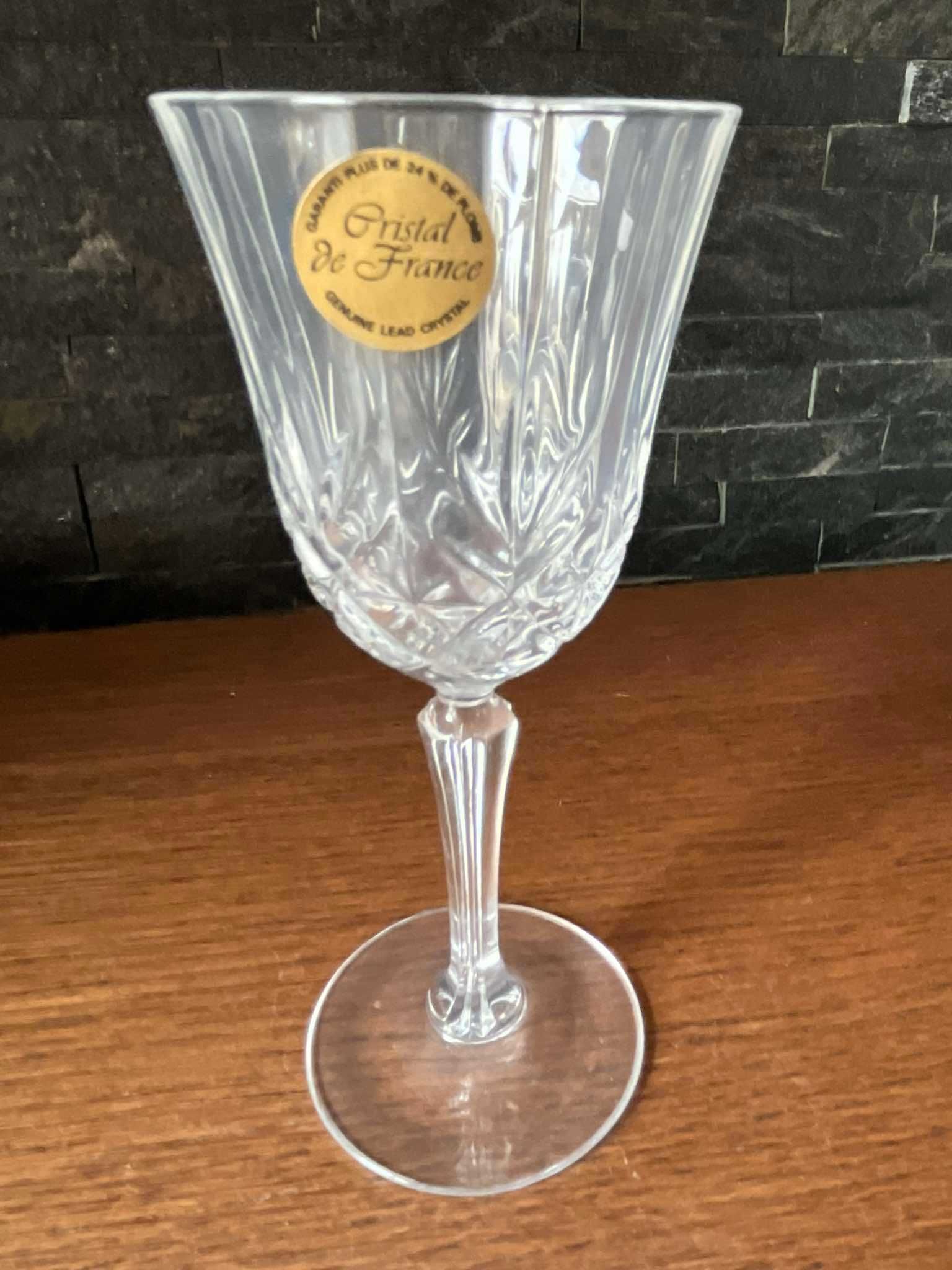 Kryształowe kieliszki do nalewki Provence Cristal de France 24%