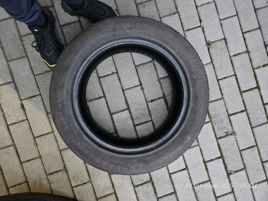 Opony zimowe 225 55 r17 7mm bieżnika