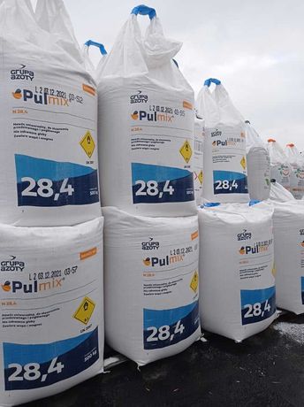 nawóz PULMIX 28,4% N, big-bag saletra, saletrzak Grupa Azoty