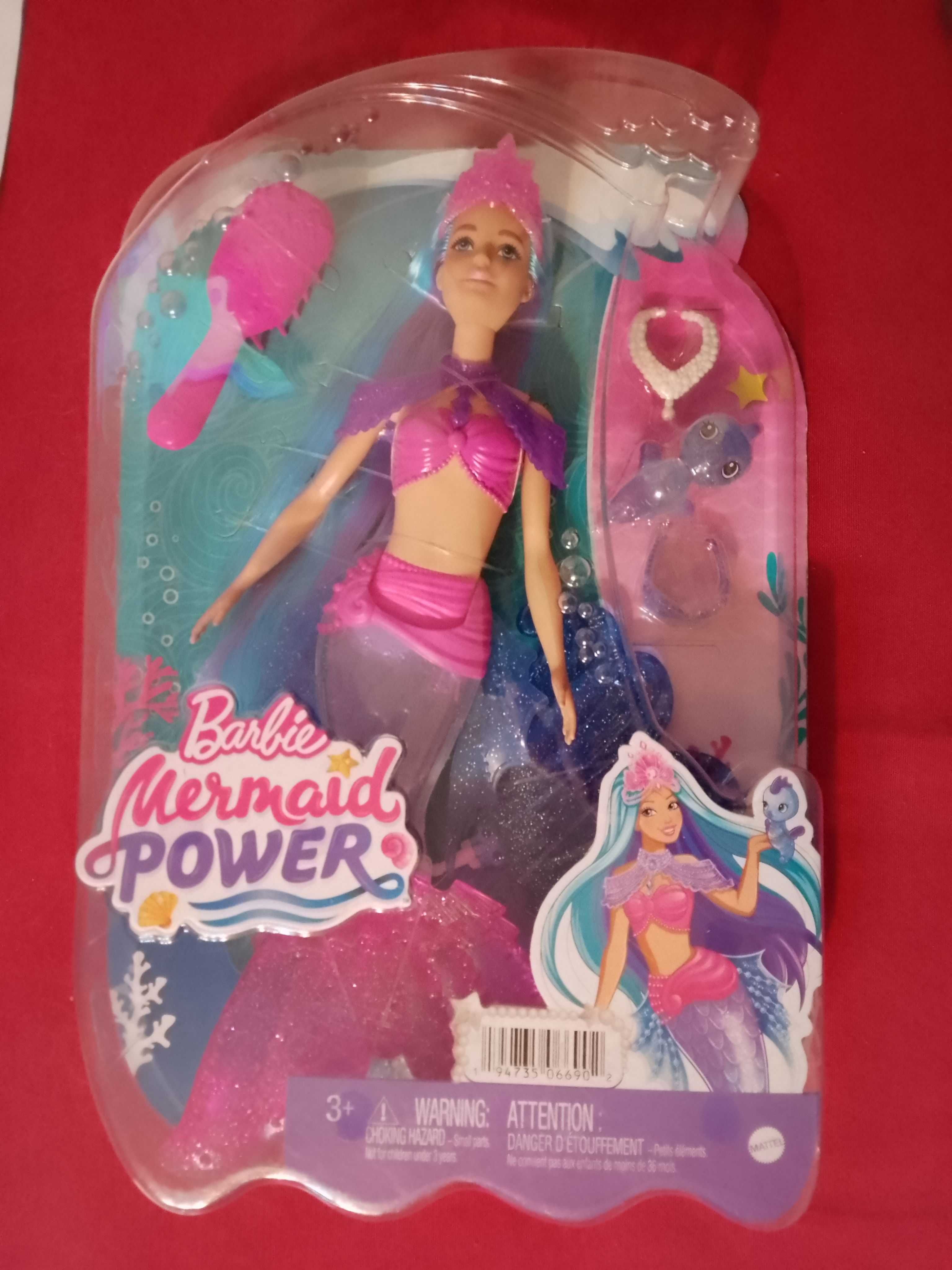 Lalka Barbie Mermaid Power