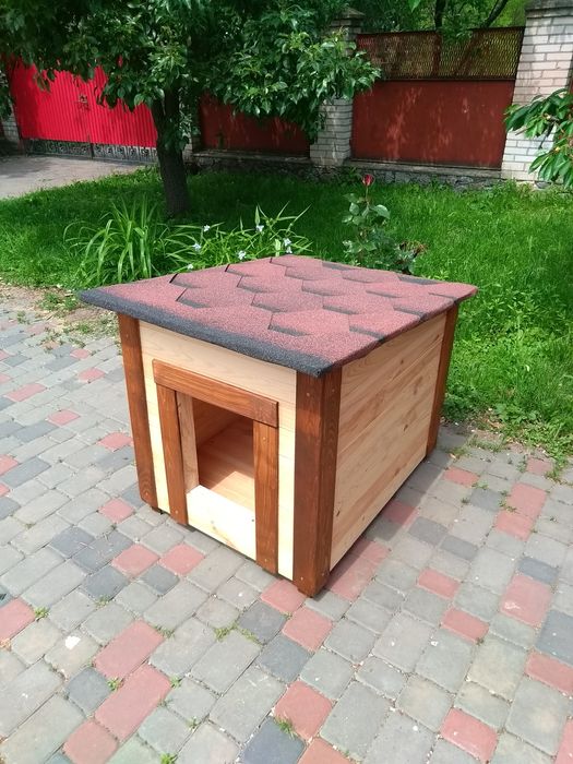 Будка для средней собаки утепленная