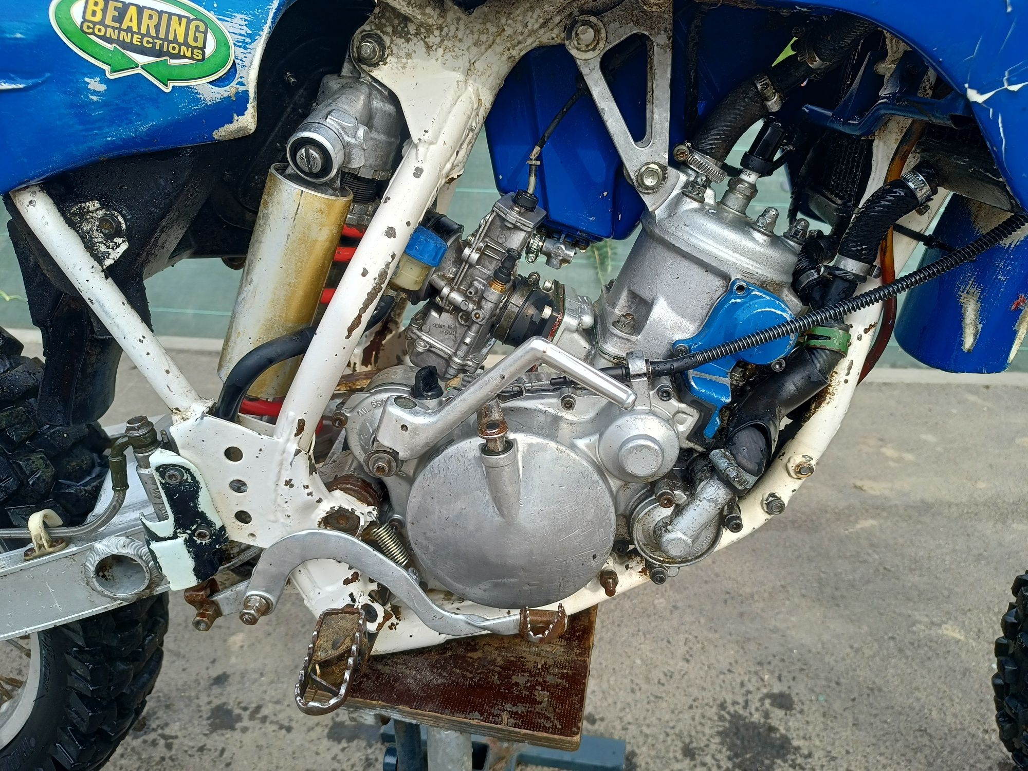 Yamaha yz 125 cała na części koło lagi dekiel sprzęgło cylinder oś