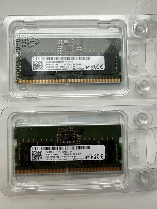 Pamięć SODIMM do laptopa DDR5, 4800 16GB