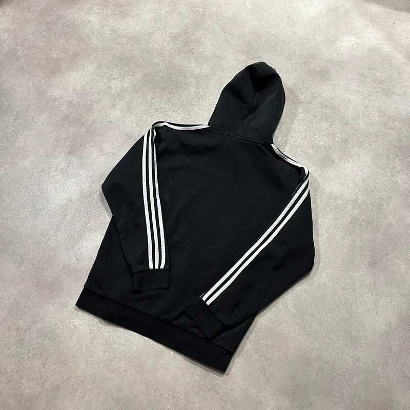 Bluza Z Kapturem Adidas Hoodie Paski Y2K Trendy Coquette