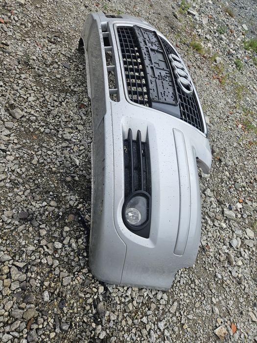 Zderzak przód Audi a3 8p przedni LX7W nadkole Kompletny grill