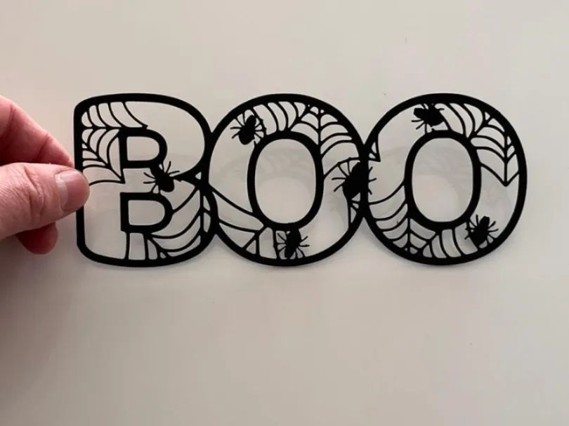 Decoração Halloween "Boo"