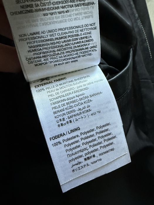 Шкіряна куртка Replay diesel allsaints