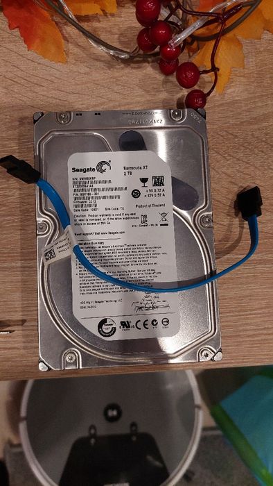 Dysk twardy Seagate Barracuda 2 TB.