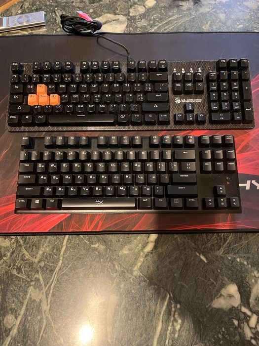 Hyperx Alloy fps pro красный свич HX-KB4RD1-RU