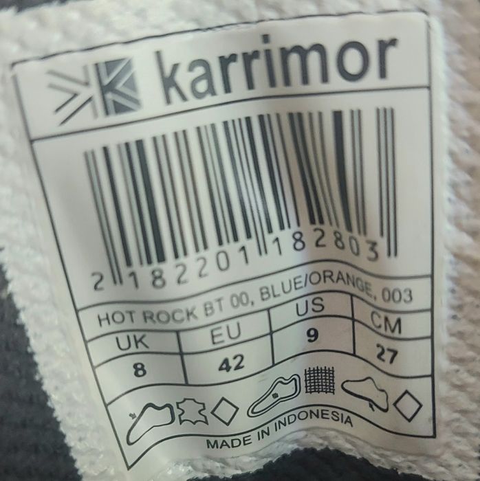 Черевики Karrimor Hot Rock трекінгові мисливські на waterproof оригіна