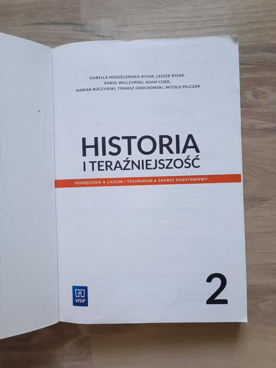 Historia i teraźniejszość podręcznik liceum i technikum