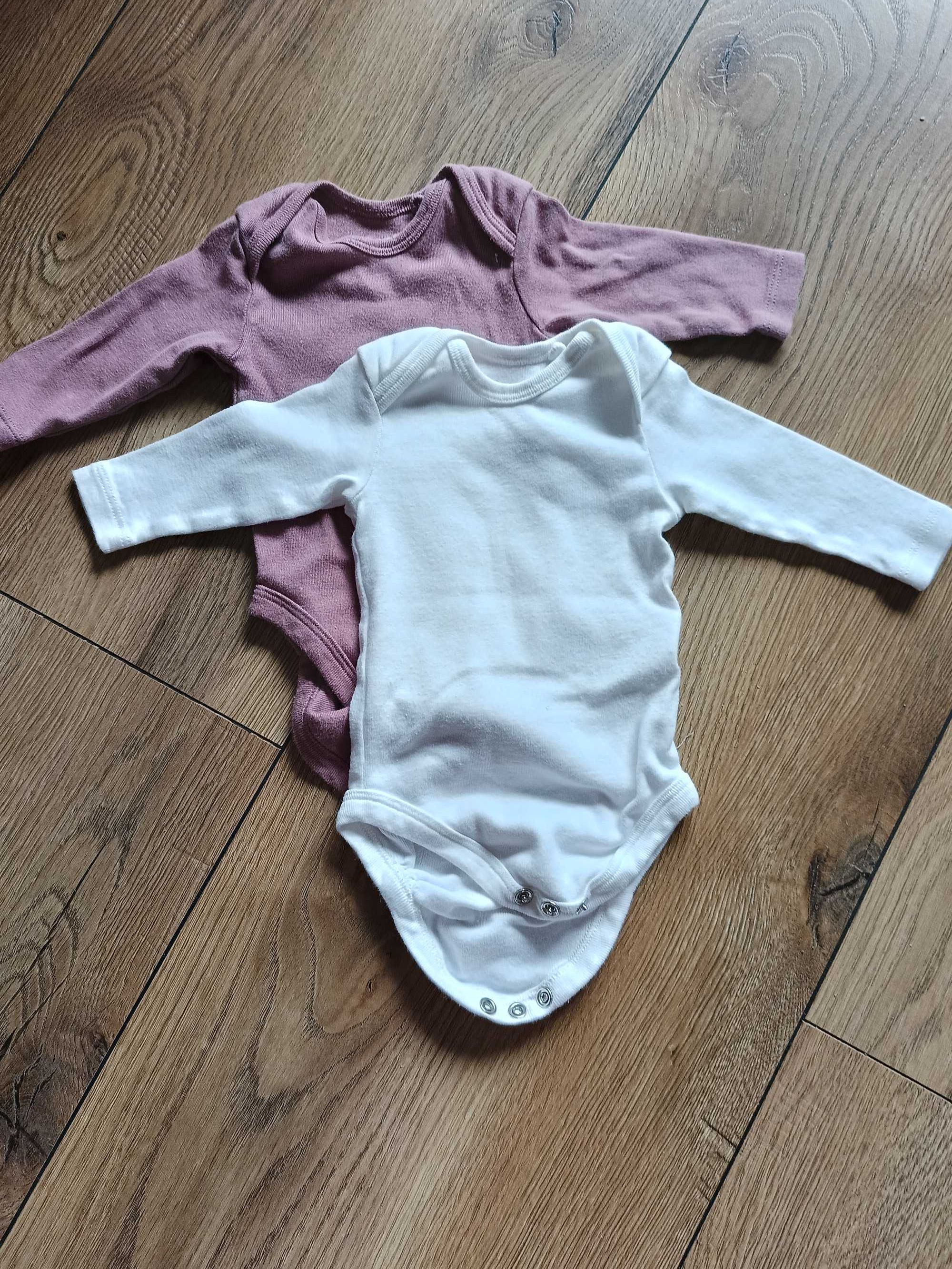 body niemowlęce 2 szt.r.50/56 Lupilu