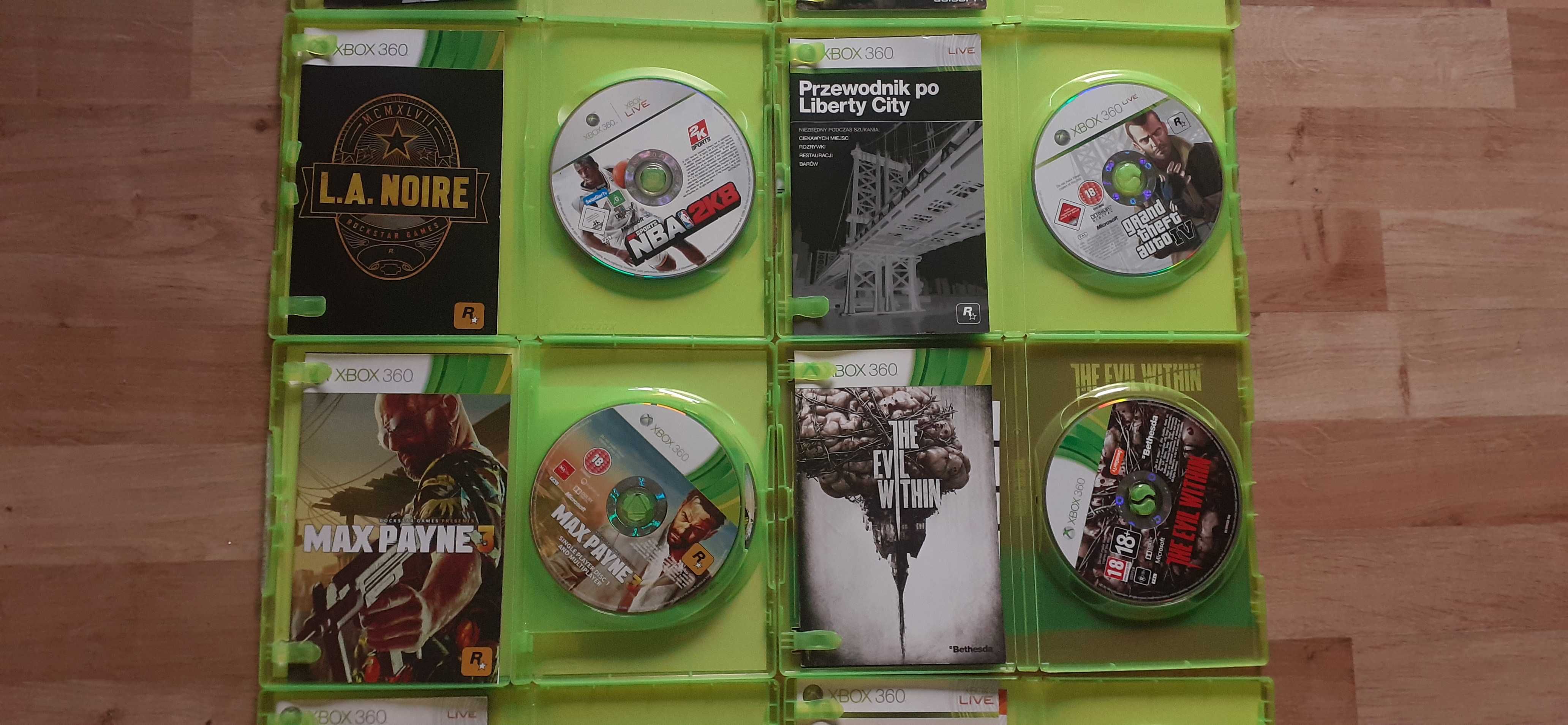 Gry Xbox 360 (GTA,resident evil,NFS,farcry,Lego,skate)