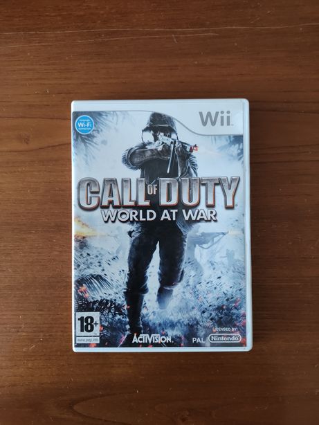 Jogo Wii - Call of Duty World at War (portes de envio inclu. no preço)