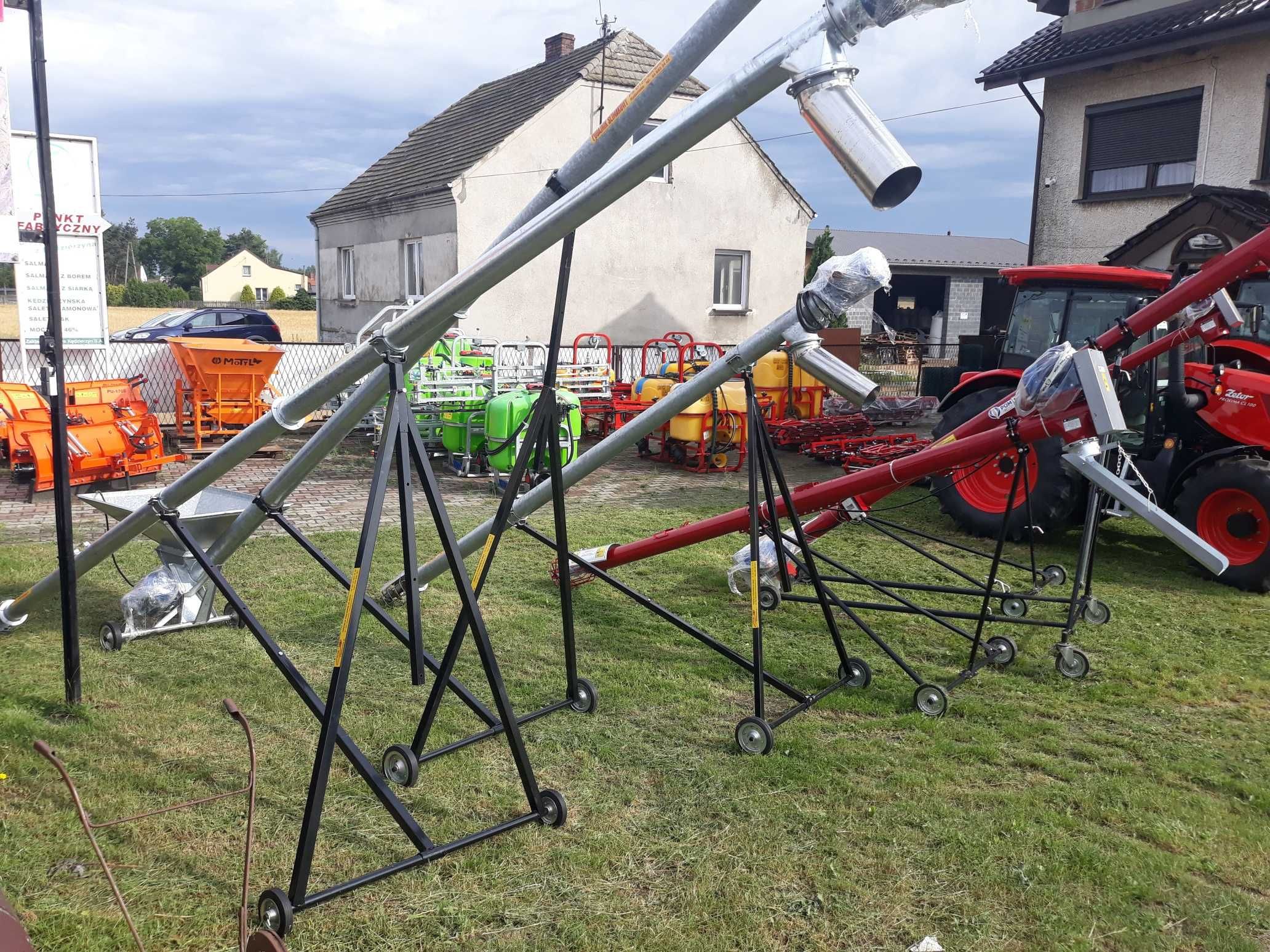 NOWY Przenośnik ślimakowy żmijka do ziarna zboża f 100,105,125,140,150