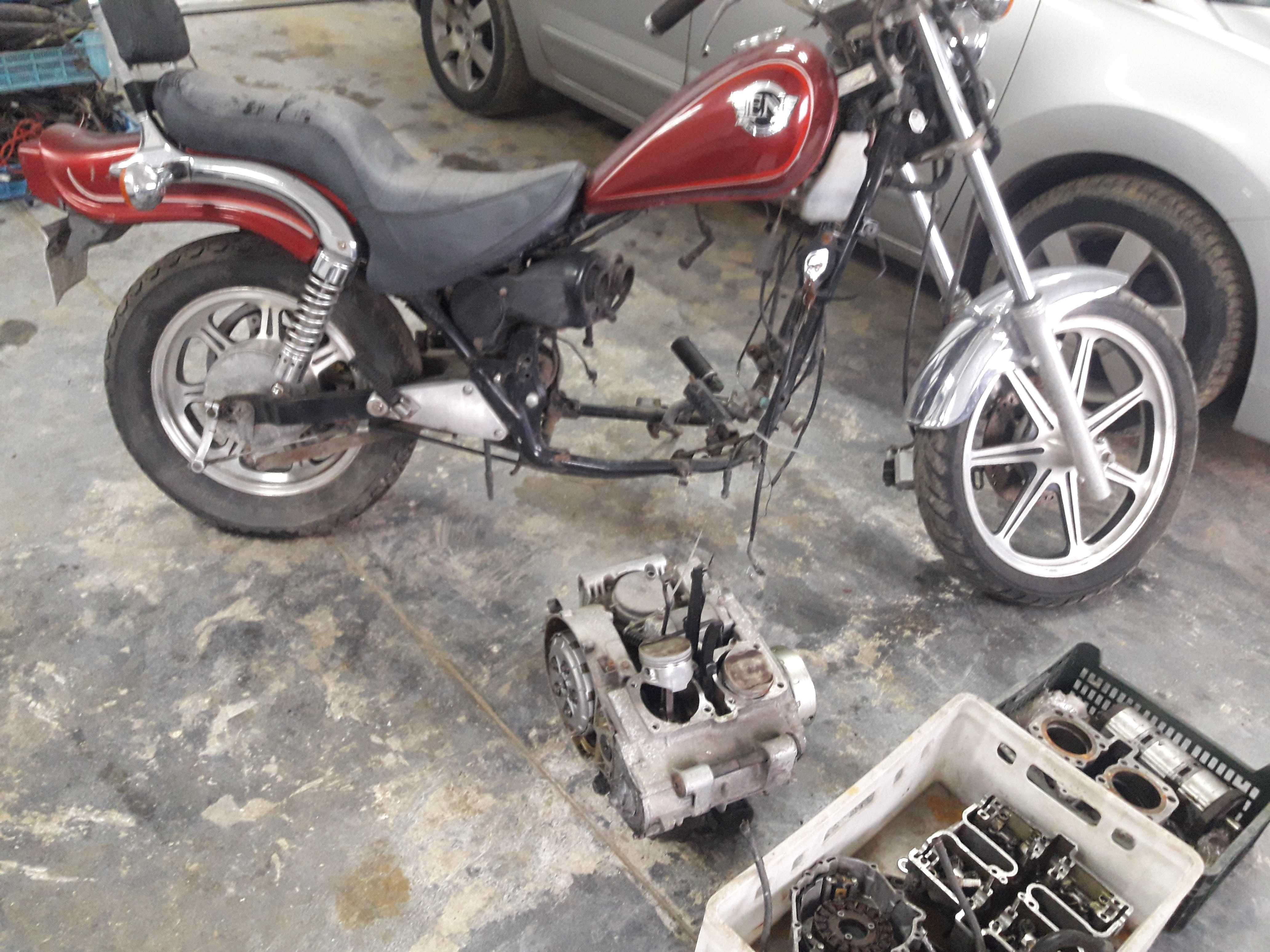 kawasaki en500 en 500 felga koło moduł siedzenie bak tarcza części