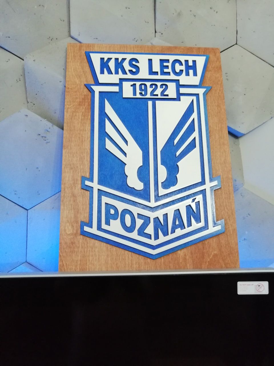 Logo Lech Poznań A3 duzy format