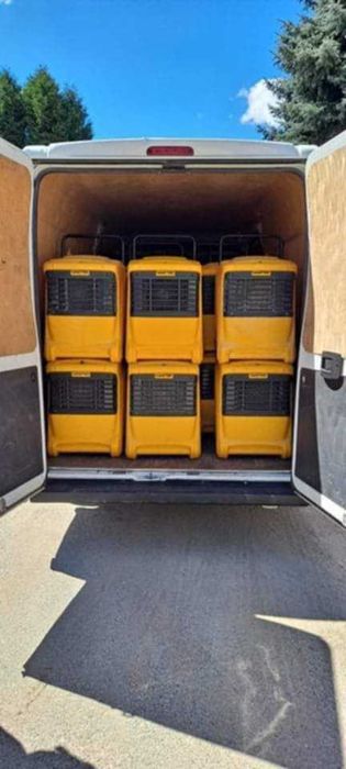 WYNAJEM Osuszacz powietrza Osuszanie po tynkach wylewkach zalaniu