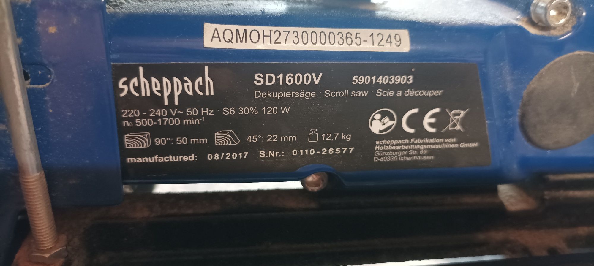 Scheppach SD1600v