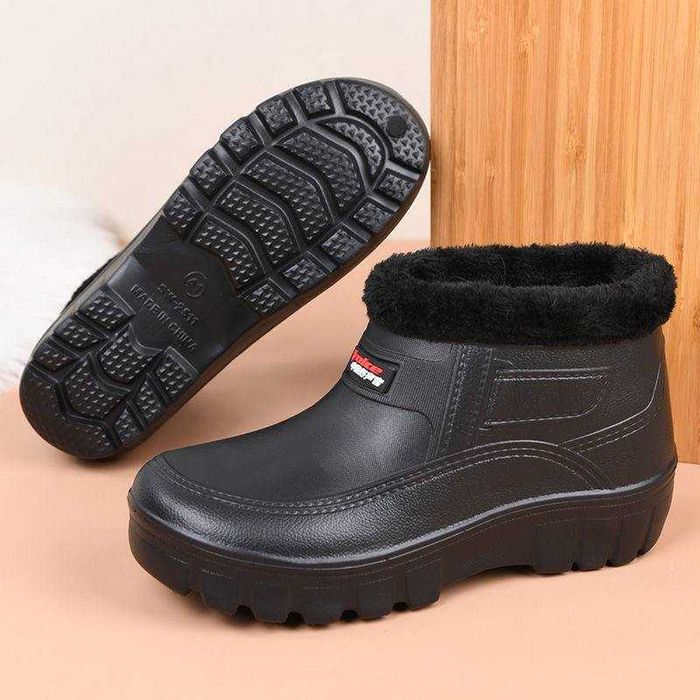 Теплі Зимові Калоші / Чоботи Утеплені Калоші чоловічі на хутрі
