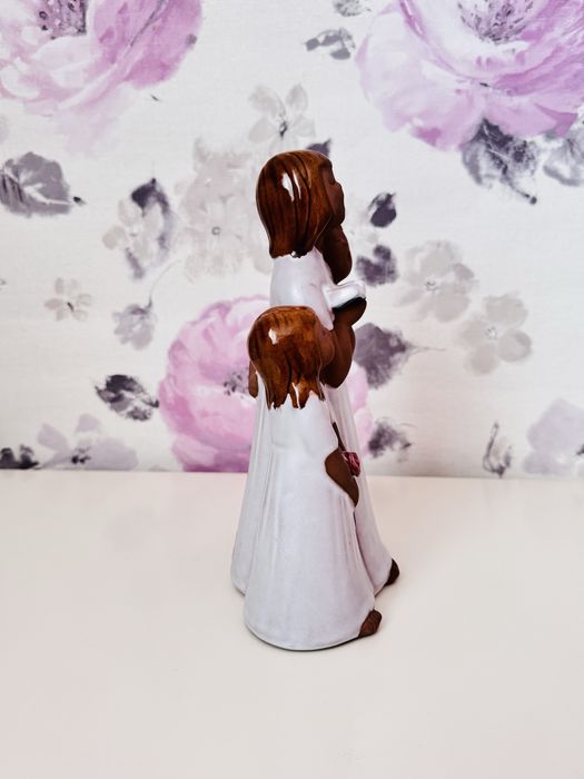 Ceramiczna figurka dziewczyna chórek,JIE Gantofta sweden desing