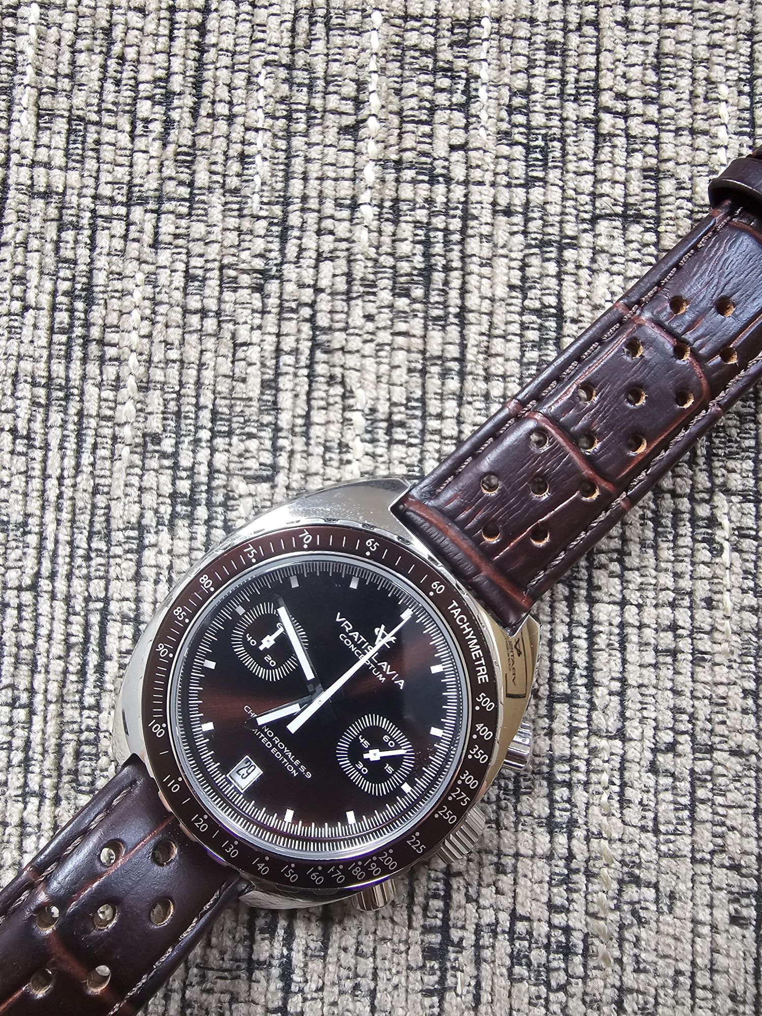 Vratislavia Conceptum Chrono Royale S.9 LE 100 Polski zegarek bdb stan
