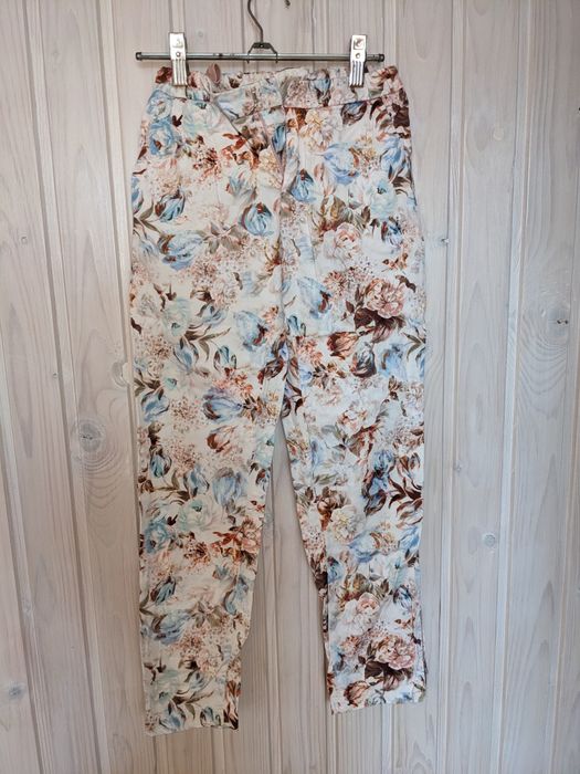 Квіткові штани zara
