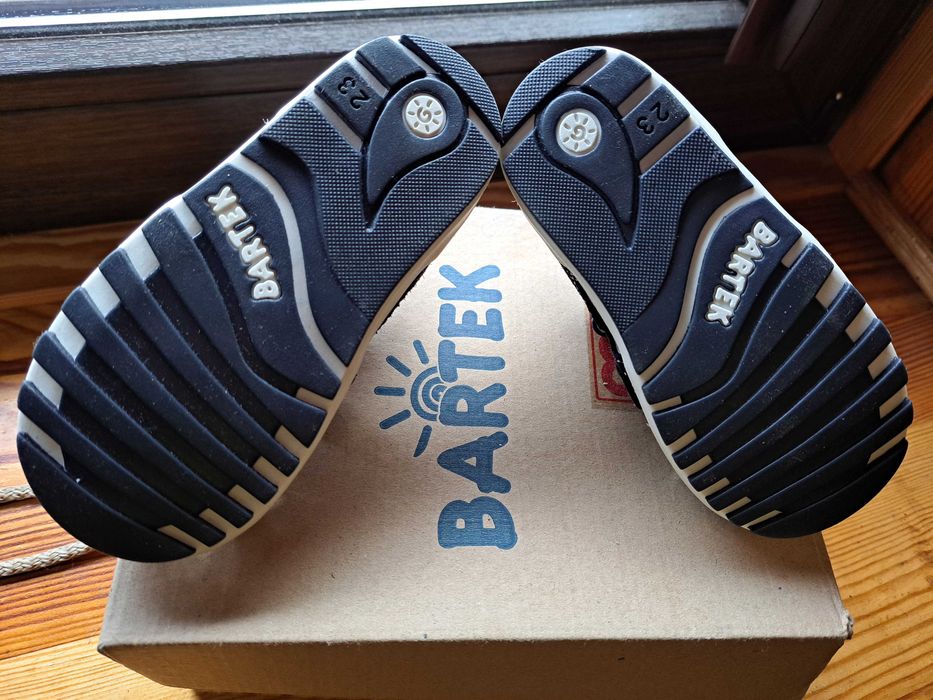 NOWE profilaktyczne letnie buty dziecięce BARTEK BABY niebieskie