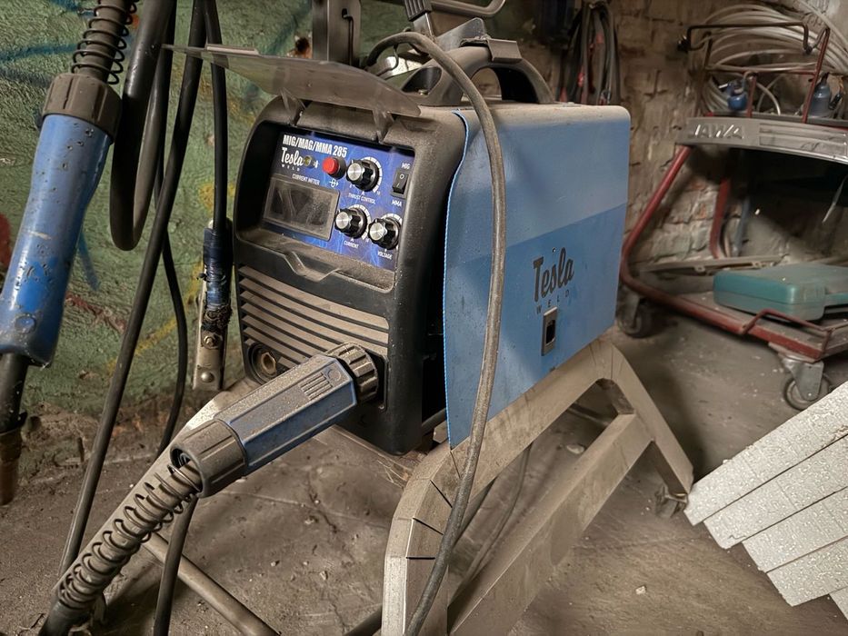 Tesla Weld MIG/MAG/MMA 285 + каталка