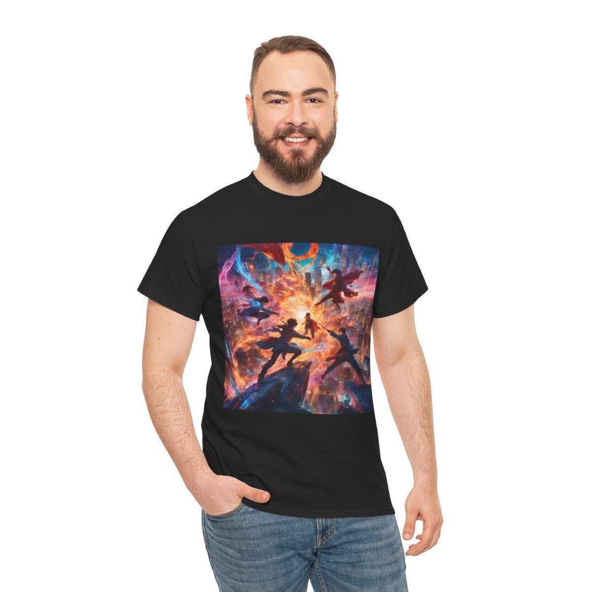 T-shirt algodão Unisexo Samurai
