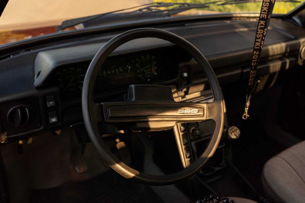 FSO Polonez 1.5 SLE MR89 Przejściówka Czarne Tablice