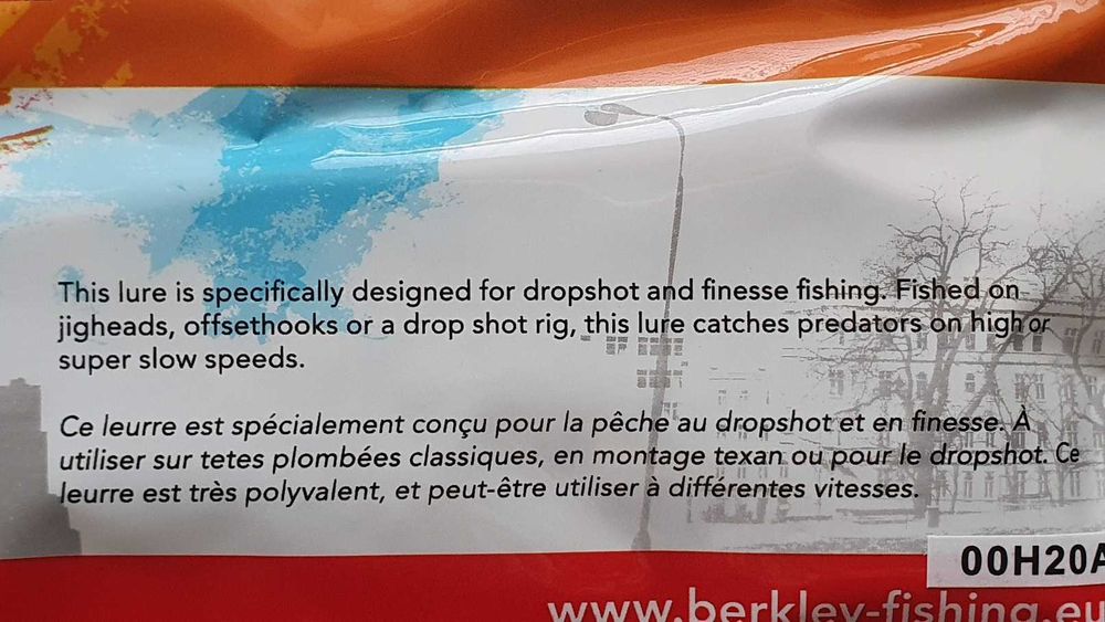 Guma raczek Berkley URBN Bubble Creeper 7,5cm - 4 opakowania / 32 szt.