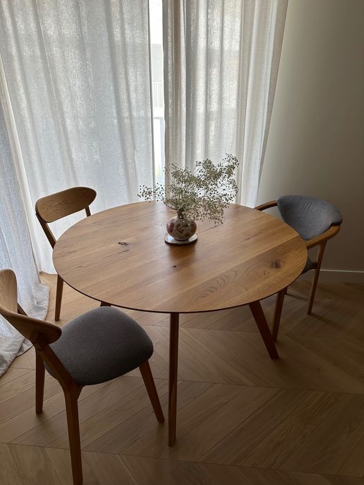 Stół Enton Dąb naturalny 120cm