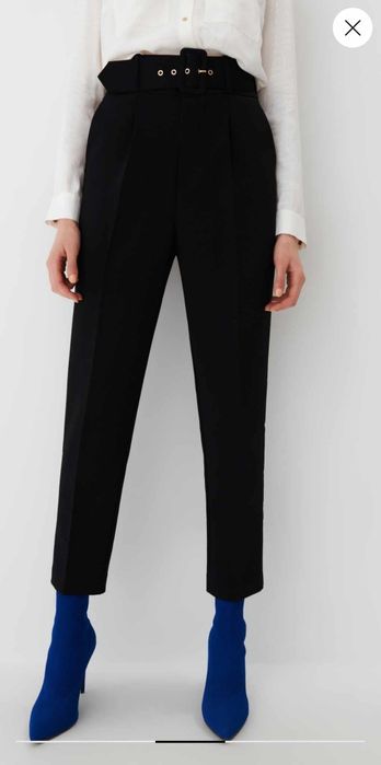 Spodnie damskie materiałowe Mohito