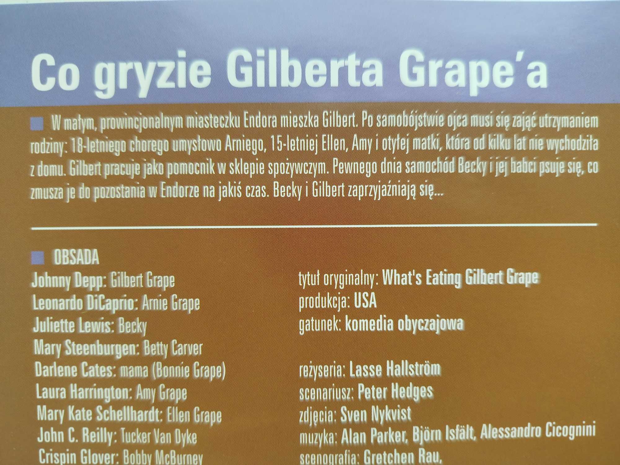 Co gryzie Gilberta Grape'a DVD Deep DiCaprio Lewis we dwoje dramat