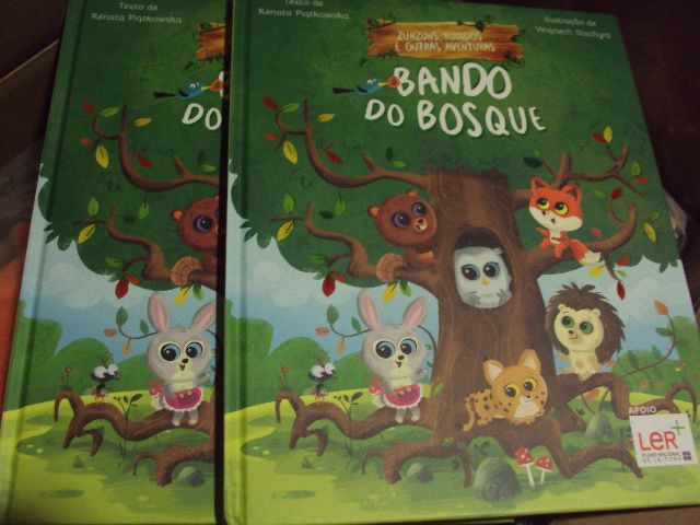 Livro Bando do Bosque Pingo Doce