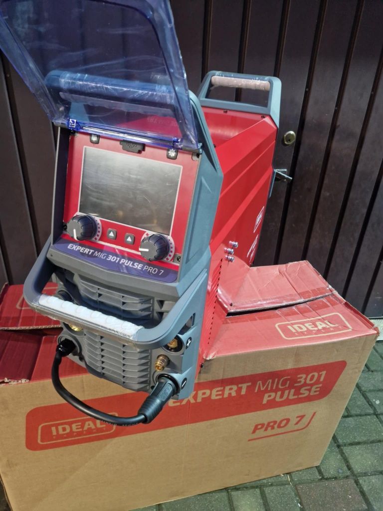 Migomat Ideal Expert Mig 301 Pulse Pro 7 300A Dual Puls Dotykowy