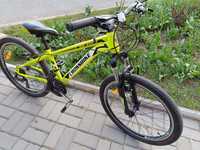 Велосипед Crossbike Atlas SW-330 ярко-желтый для подростка
